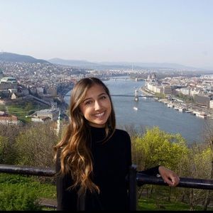 ASOS black turtleneck dress